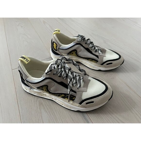 Sandro Paris Python Flame Trainers Sneakers ( 8 ) - Picture 2 of 5